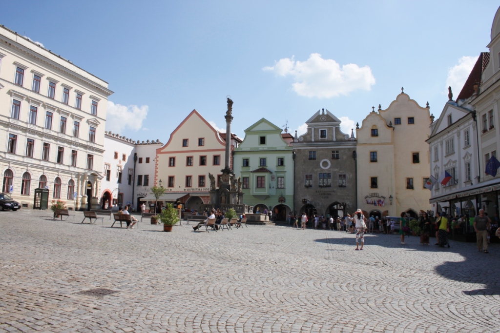 ESK KRUMLOV  MSTSK PAMTKOV REZERVACE  PAMTKA UNESCO