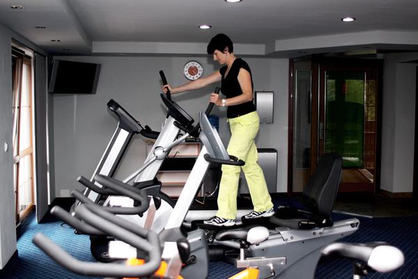 Fitness hotelu Troyer