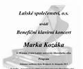 Benefi�n� klav�rn� koncert Marka Koz�ka